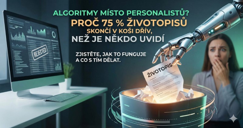 Algoritmy místo personalistů: Proč 75 % životopisů skončí v koši dřív, než je někdo uvidí?