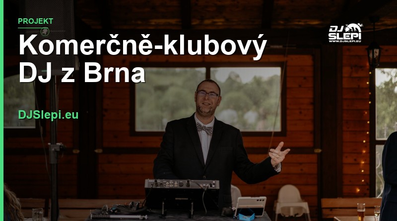 DJSlepi.eu: Jak jsem postavil web pro komerčního DJ z Brna